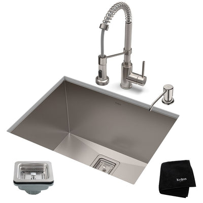 Product Image: KHU24L-1610-53SS Laundry Utility & Service/Laundry Utility & Service Sinks/Drop in Utility Sinks