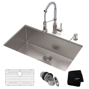 KHU100-30-1610-53SSCH Kitchen/Kitchen Sinks/Undermount Kitchen Sinks
