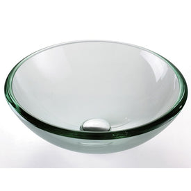 19 mm Thick Glass Vessel Sink