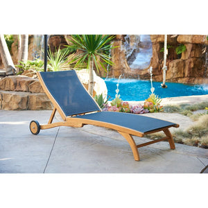 HLSL677-BL Outdoor/Patio Furniture/Outdoor Chaise Lounges
