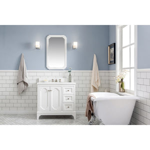 VQU036QCPW01 Bathroom/Vanities/Single Vanity Cabinets with Tops