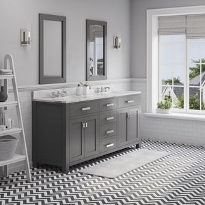 MADISON72GCF Bathroom/Vanities/Double Vanity Cabinets with Tops