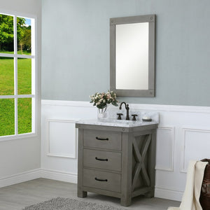 VAB030CWGG02 Bathroom/Vanities/Single Vanity Cabinets with Tops