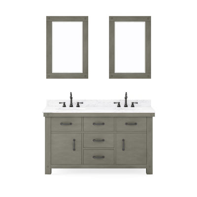 Product Image: VAB060CWGG04 Bathroom/Vanities/Double Vanity Cabinets with Tops