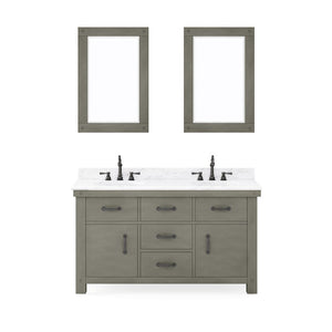 VAB060CWGG04 Bathroom/Vanities/Double Vanity Cabinets with Tops