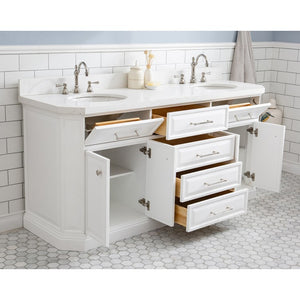 PA72C-0512PW Bathroom/Vanities/Single Vanity Cabinets with Tops