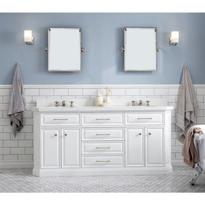 PA72A-0500PW Bathroom/Vanities/Single Vanity Cabinets with Tops