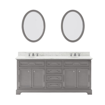 Product Image: DERBY72GB Bathroom/Vanities/Double Vanity Cabinets with Tops