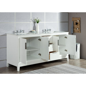 VEL072CWPW04 Bathroom/Vanities/Double Vanity Cabinets with Tops