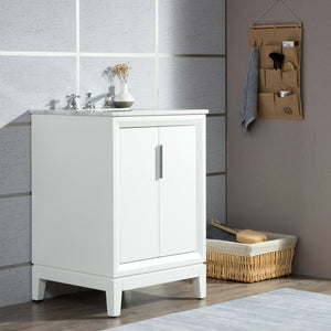 VEL024CWPW07 Bathroom/Vanities/Single Vanity Cabinets with Tops