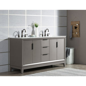 VEL060CWCG27 Bathroom/Vanities/Double Vanity Cabinets with Tops