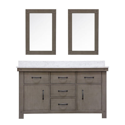 Product Image: VAB060CWGG05 Bathroom/Vanities/Double Vanity Cabinets with Tops