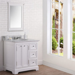 DERBY36WB Bathroom/Vanities/Single Vanity Cabinets with Tops