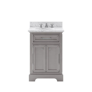 DERBY24G Bathroom/Vanities/Single Vanity Cabinets with Tops