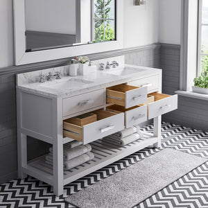 MADALYN60WB Bathroom/Vanities/Double Vanity Cabinets with Tops