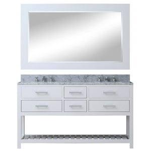 MADALYN60WB Bathroom/Vanities/Double Vanity Cabinets with Tops