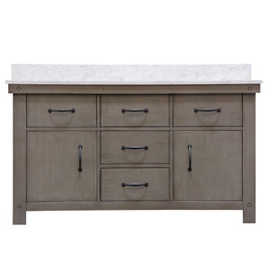 VAB060CWGG07 Bathroom/Vanities/Double Vanity Cabinets with Tops