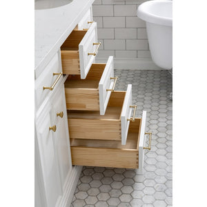 PA60D-0613PW Bathroom/Vanities/Single Vanity Cabinets with Tops