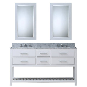 MADALYN60WC Bathroom/Vanities/Double Vanity Cabinets with Tops