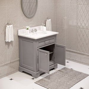 DERBY30GBF Bathroom/Vanities/Single Vanity Cabinets with Tops