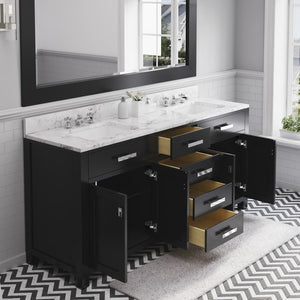 MADISON72EBF Bathroom/Vanities/Double Vanity Cabinets with Tops