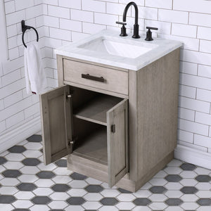 CH24D-0314GK Bathroom/Vanities/Single Vanity Cabinets with Tops
