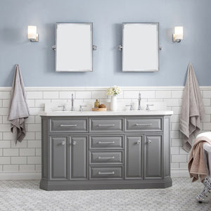 PA60D-0112CG Bathroom/Vanities/Single Vanity Cabinets with Tops