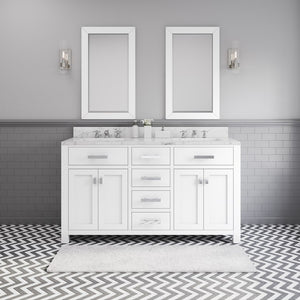MADISON60W Bathroom/Vanities/Double Vanity Cabinets with Tops