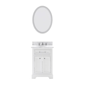 DERBY24WBF Bathroom/Vanities/Single Vanity Cabinets with Tops