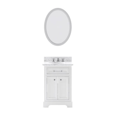 DERBY24WBF Bathroom/Vanities/Single Vanity Cabinets with Tops