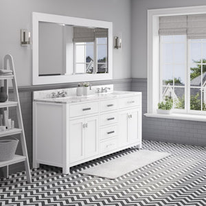 MADISON72WBF Bathroom/Vanities/Double Vanity Cabinets with Tops