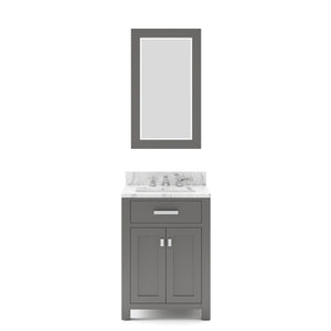 MADISON24GBF Bathroom/Vanities/Single Vanity Cabinets with Tops