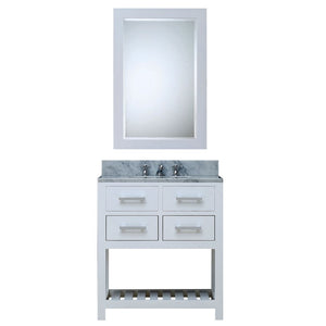 MADALYN30WB Bathroom/Vanities/Single Vanity Cabinets with Tops