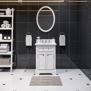DERBY24WB Bathroom/Vanities/Single Vanity Cabinets with Tops