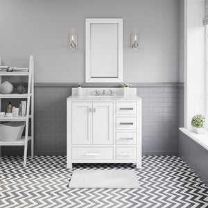 MADISON36WF Bathroom/Vanities/Single Vanity Cabinets with Tops