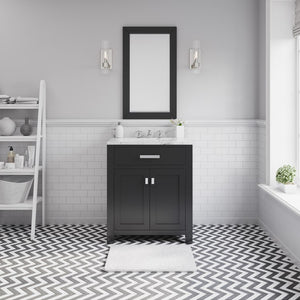 MADISON30EBF Bathroom/Vanities/Single Vanity Cabinets with Tops