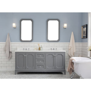 VQU072QCCG04 Bathroom/Vanities/Double Vanity Cabinets with Tops