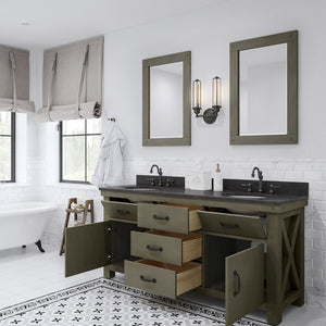VAB072BLGG00 Bathroom/Vanities/Double Vanity Cabinets with Tops