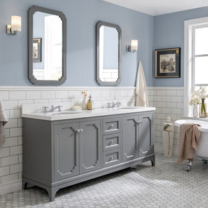 VQU072QCCG05 Bathroom/Vanities/Double Vanity Cabinets with Tops