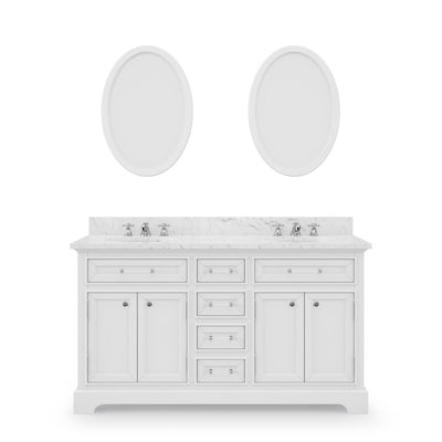 Product Image: DERBY60WB Bathroom/Vanities/Double Vanity Cabinets with Tops