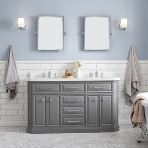 PA60D-0113CG Bathroom/Vanities/Single Vanity Cabinets with Tops