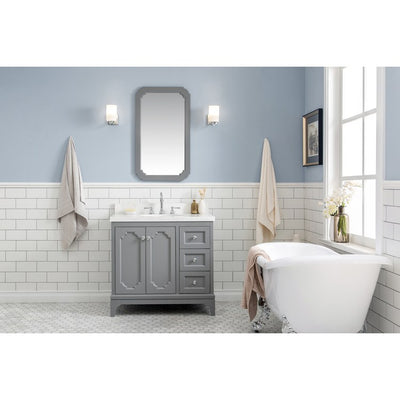 VQU036QCCG47 Bathroom/Vanities/Single Vanity Cabinets with Tops