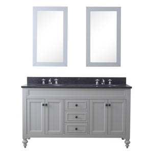 POTENZA60EGC Bathroom/Vanities/Double Vanity Cabinets with Tops