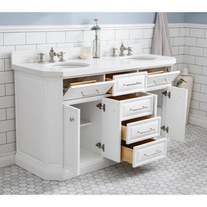 PA60D-0513PW Bathroom/Vanities/Single Vanity Cabinets with Tops