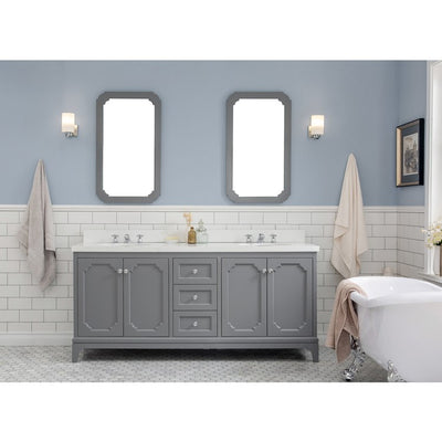 VQU072QCCG07 Bathroom/Vanities/Double Vanity Cabinets with Tops