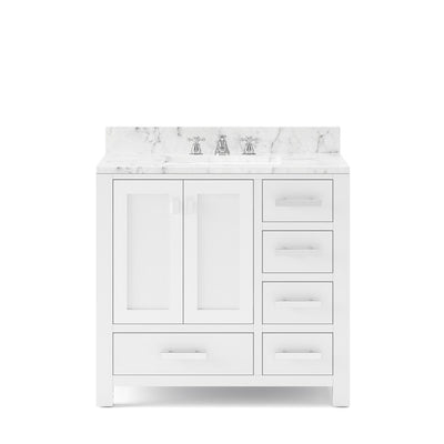 MADISON36W Bathroom/Vanities/Single Vanity Cabinets with Tops