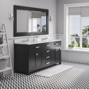 MADISON72EB Bathroom/Vanities/Double Vanity Cabinets with Tops