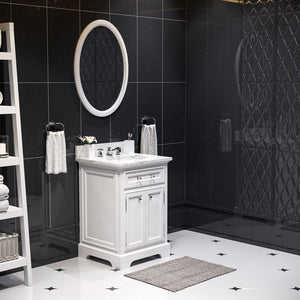 DERBY24W Bathroom/Vanities/Single Vanity Cabinets with Tops