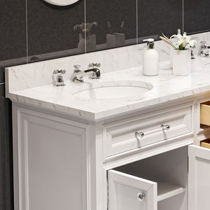 DERBY60WBF Bathroom/Vanities/Double Vanity Cabinets with Tops
