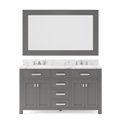 Product Image: MADISON60GBF Bathroom/Vanities/Double Vanity Cabinets with Tops